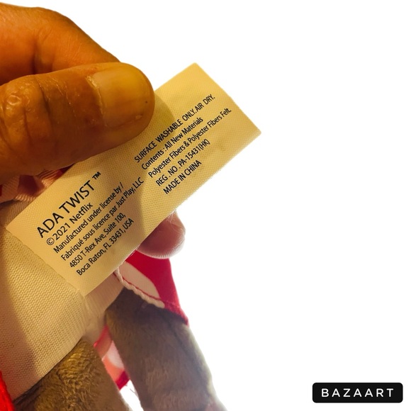 18” Ada Twist Scientist plush Singing Twist Lab Doll Netflix - Picture 2 of 2